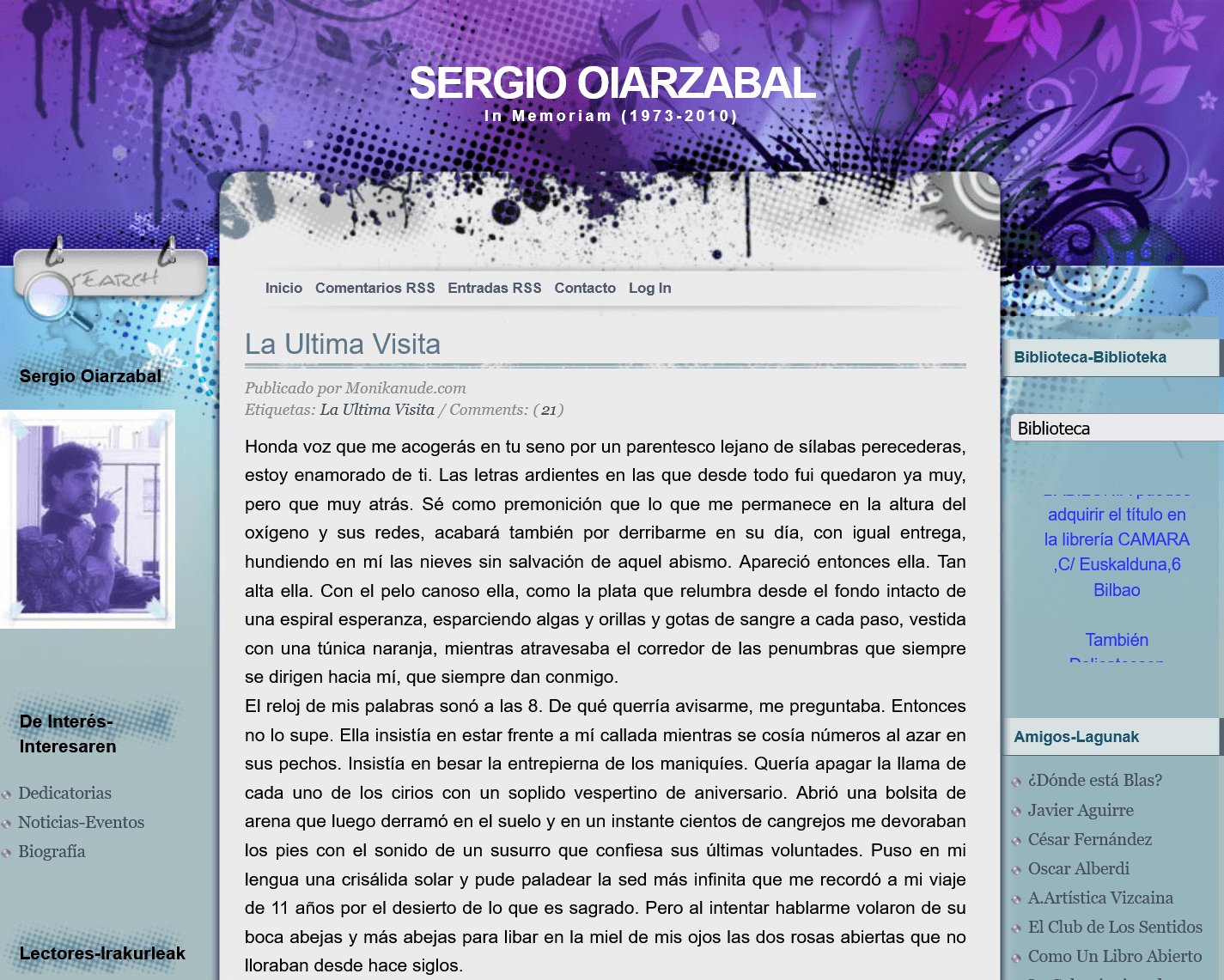 Sergio Oiarzabal. In memorian (1973-2010)