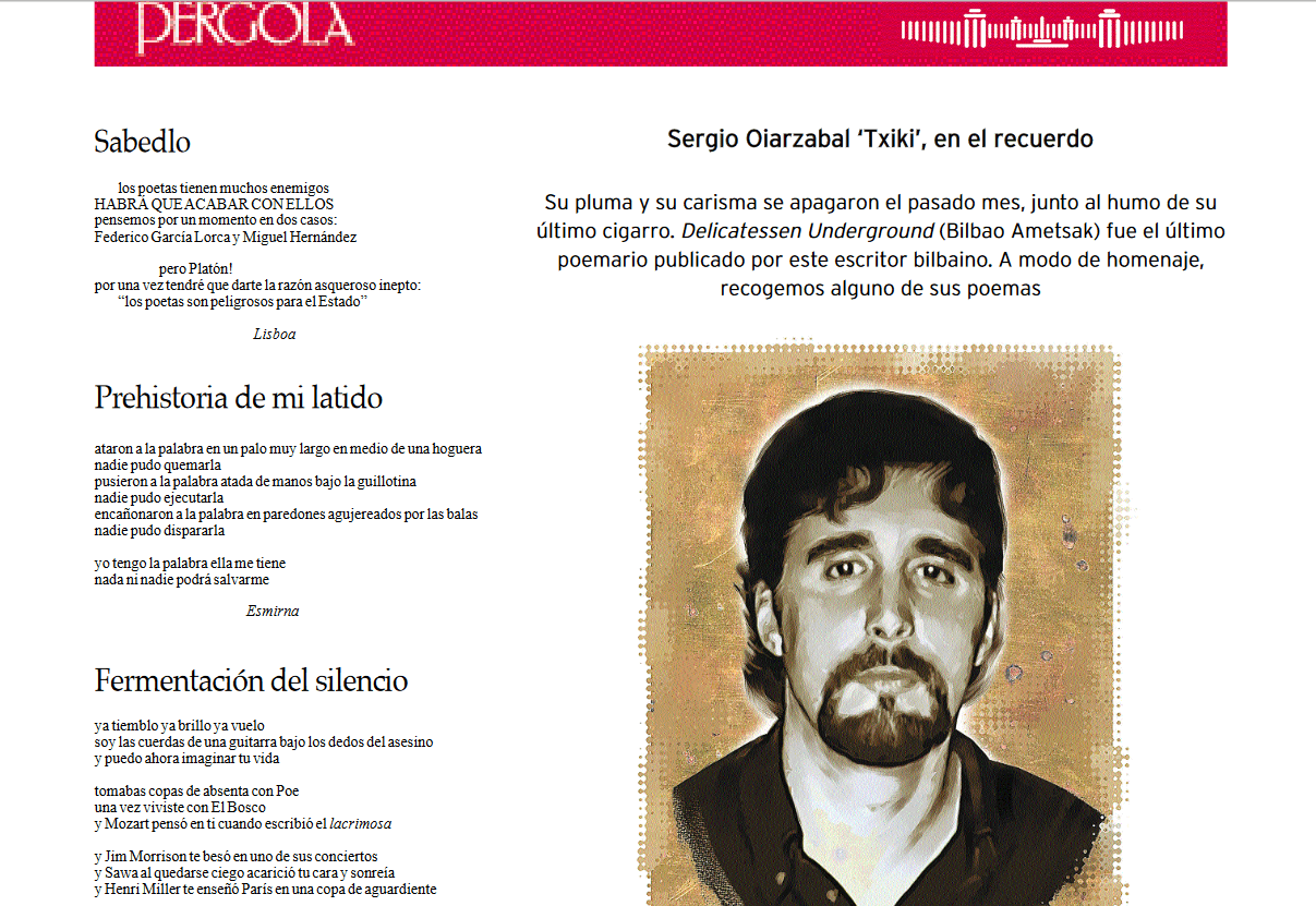 Sergio Oiarzabal ‘Txiki’, en el recuerdo